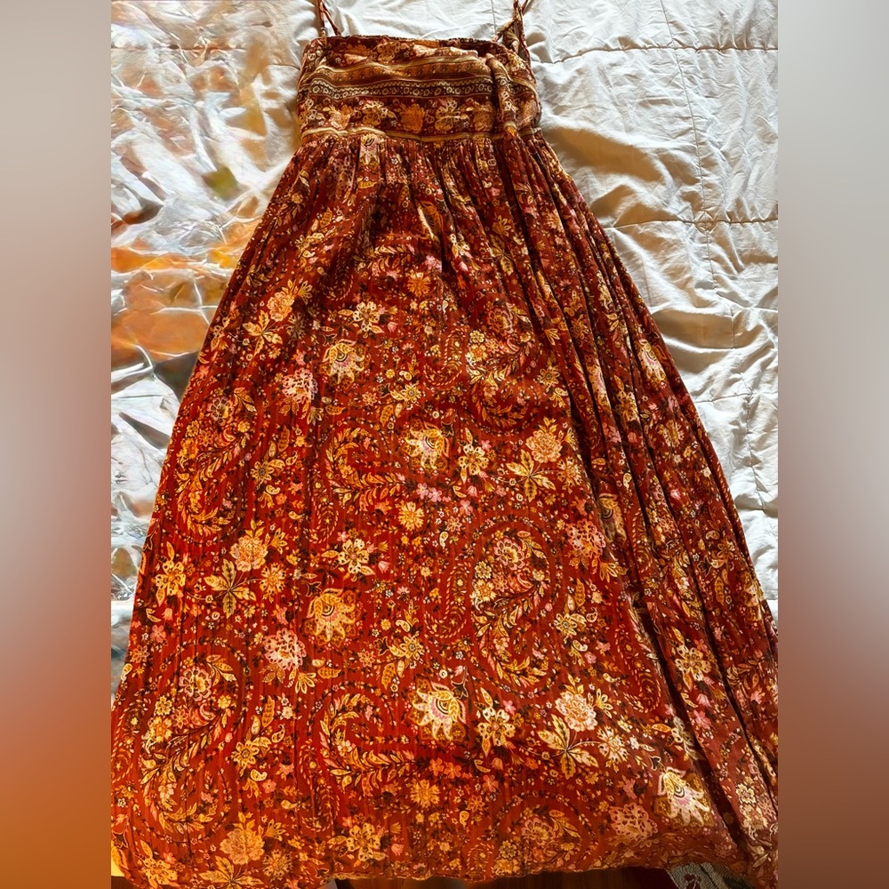 Orange American Eagle Maxi Dress
